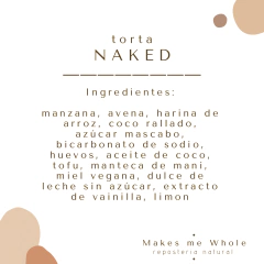 Torta Naked 18 cm diámetro x 20 cm alto en internet