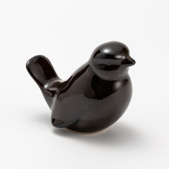 Pássaro G em cerâmica de alta temperatura.