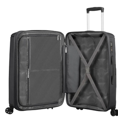 AMERICAN TOURISTER SUNSIDE SPINNER - Mediana - Negro - Travel Store by Pezzati Viajes 