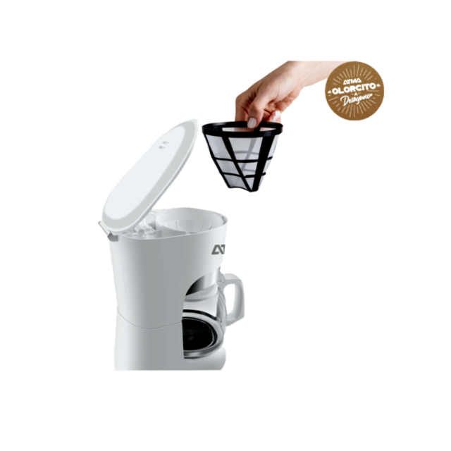 Cafetera Atma Ca8182n Con Timer Reloj Digital 1.8lts | Atma