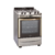 Cocina acero inoxidable Whirlpool WF560XTDNB con timer