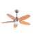 Ventilador de techo Liliana VVTHM315R con control aspa madera