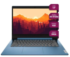 Notebook Lenovo Ideapad Slim 14p Amd A4 9120e 4gb 64gb Win10