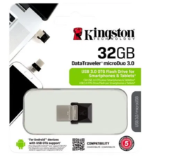 Kingston DataTraveler MicroDuo 32GB USB 3.0 Negro
