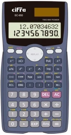 Calculadora Cifra Cientifica Sc-950