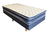 COMBO 2 COLCHON Y SOMMIER UNA PLAZA Y MEDIA DE RESORTES 90 X 190 + 1 RESPALDO + 1 SABANA + 1 ACOLCHADO + 1 ALMOHADA DE REGALO!!! - tucolchoneria