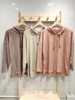 AYBZ06 BUZO CAPUCHA LANILLA LISA
