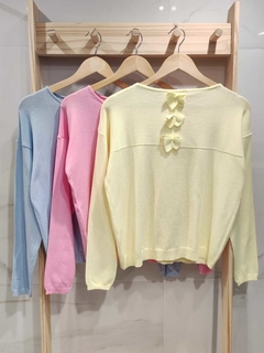 SNSW19 SWEATER LYCRA, CON MOÑO ATRAS
