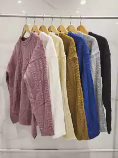 AMSW01 SWEATER TRES ROMBOS OCHITOS en internet