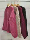 AMSW02 SWEATER TRENZA GRANDE MEDIO Y MANGA TRENCITA - tienda online