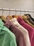 AMPL02 POLERA MEDIO LISO CUATRO TRENZAS AL COSTADO