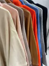 ALS01 SACO OVERSIZE BREMER CON BOTONES AL TONO - comprar online