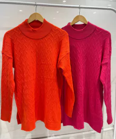 ALSW03 SW. TEJIDO LARGO CON TAJO AL COSTADO - comprar online