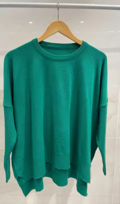 AJSW03 SWEATER BREMER AMPLIO CON TAJITOS - comprar online