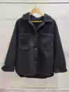 AFCP02 CAMISACO OVERSIZE TEDDY BEAR CON BOTONES en internet