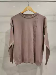ACRSW07 SWEATER BREMER 2 LINEAS TRENZA