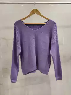 ALUSW02 SWEATER V CALADO - comprar online