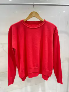 ATSW01 SWEATER BASICO CON TAJO LARGO