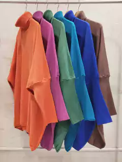 ALPL01 POLERA PONCHO BREMER SUPER AMPLIA - tienda online