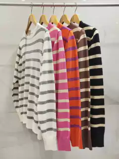 ALSW10 SWEATER RAYADO BREMER - AYRA