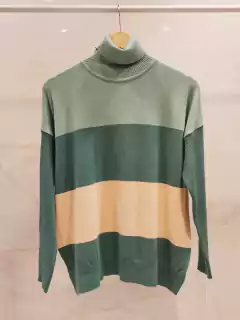 AMPPL03 POLERA TRICOLOR MANGA MORLEY - comprar online