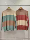 AMPPL03 POLERA TRICOLOR MANGA MORLEY en internet