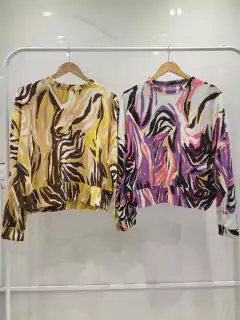 AFBZ07 BUZO LANILLA MULTICOLOR - comprar online