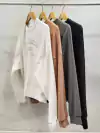AYBZ10 BUZO FRIZADO CON BORDADO - tienda online