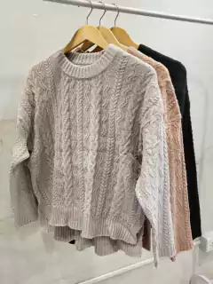 ADSW04 SWEATER LANA FRIZZ FINO TRENZADO en internet