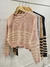 AJJSW01 SWEATER CORTO CON LINEAS en internet