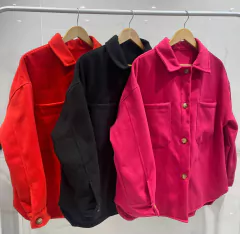 AFCP09 CAMISACO OVER PAÑO - tienda online