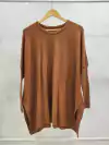 AFRSW05 SWEATER AMPLIO CON TAJO Y MANGA MORLEY