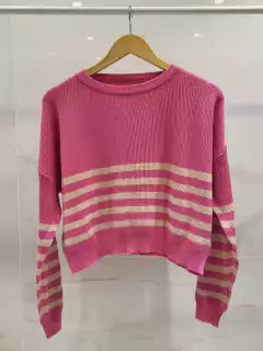Imagen de AJJSW01 SWEATER CORTO CON LINEAS