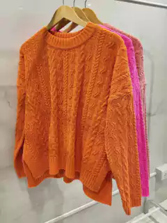 ADSW04 SWEATER LANA FRIZZ FINO TRENZADO - comprar online
