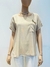 VFBL13 BLUSA C/BOLSILLO Y BORDADO