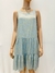 SFV21 VESTIDO POPLIN CON FRUNCE
