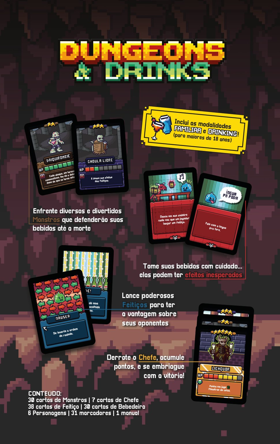 Dungeons & Drinks (+ Cartas Promo) - Comprar em Buró