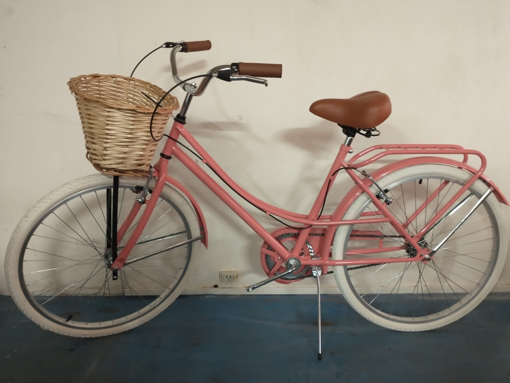 enjuague cometer dígito Bicicleta Vintage Mujer Rodado 26 Canasto Mimbre