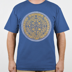 Camiseta Asteca Azul Petróleo