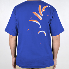 Camiseta Parapente Wing Over Azul Royal - comprar online
