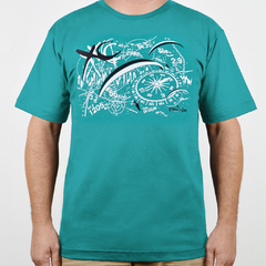 Camiseta Parapente XC Verde Mar