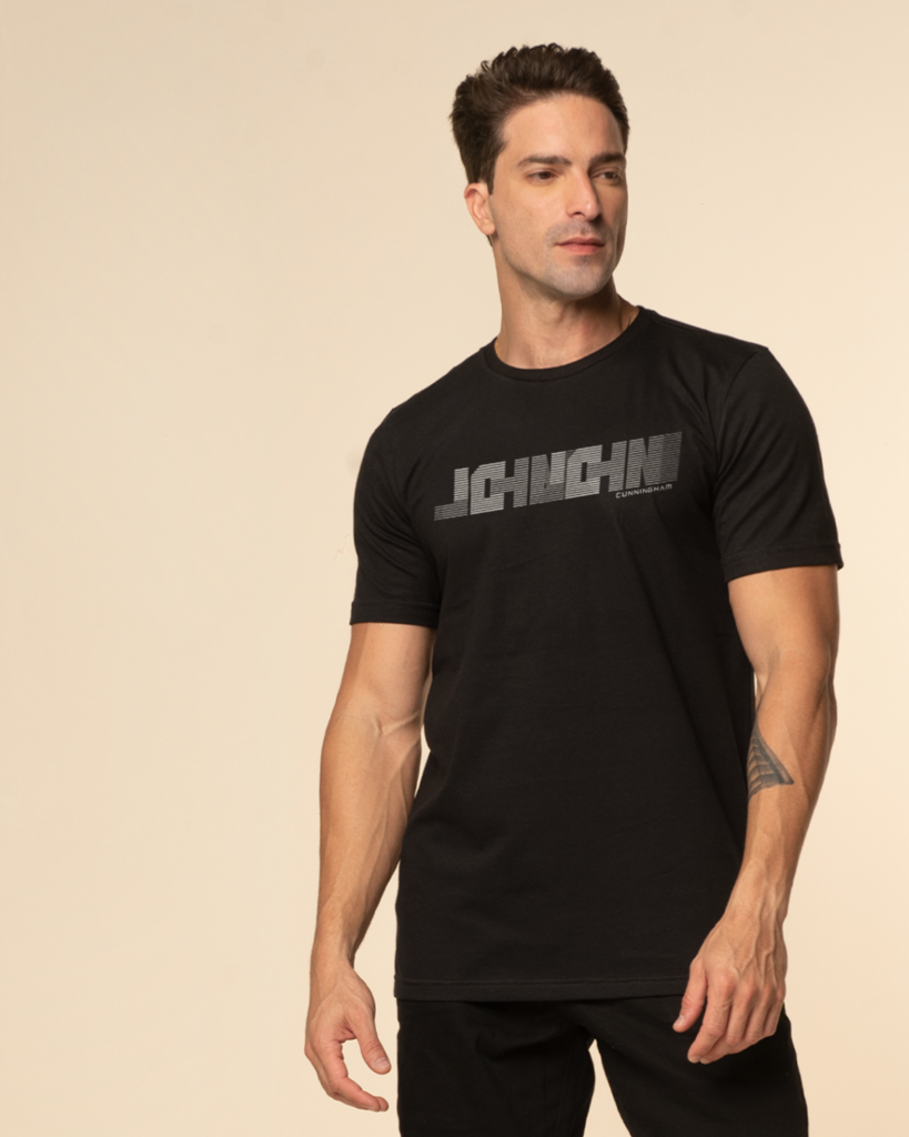 Camiseta John John Line Preta - Compre Agora