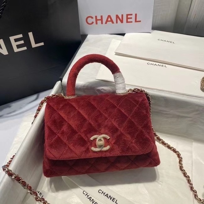 chanel mini flap bolsa top handle