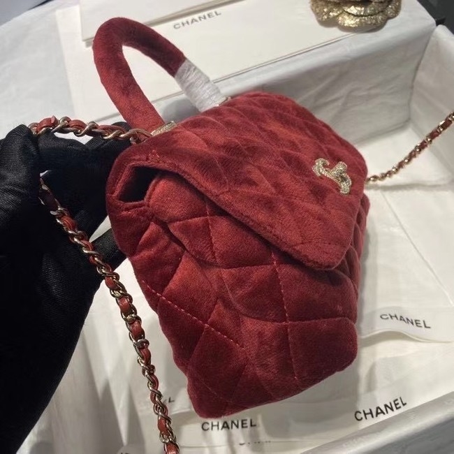chanel mini flap bolsa top handle