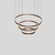 Lampara colgante 3 aros - comprar online