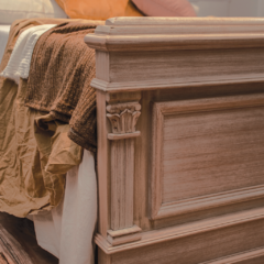 Imagen de Cama Antique curva