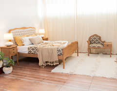 Cama Luis XV con Capitoné - comprar online