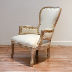 Sillón Victoriano tapizado en internet