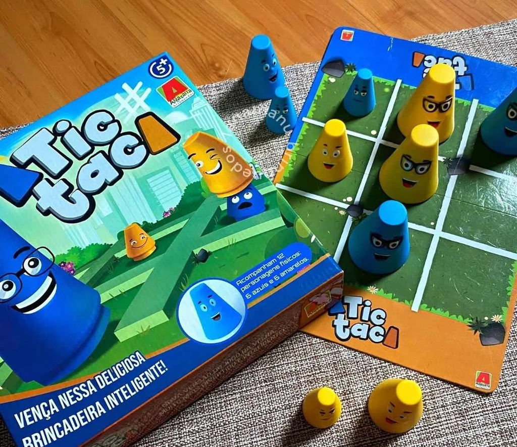 Jogo de Tabuleiro Infantil Blue's Clues Sequencia Logica