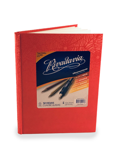 Cuaderno escolar Rivadavia Nro3 Cuadriculado ROJO